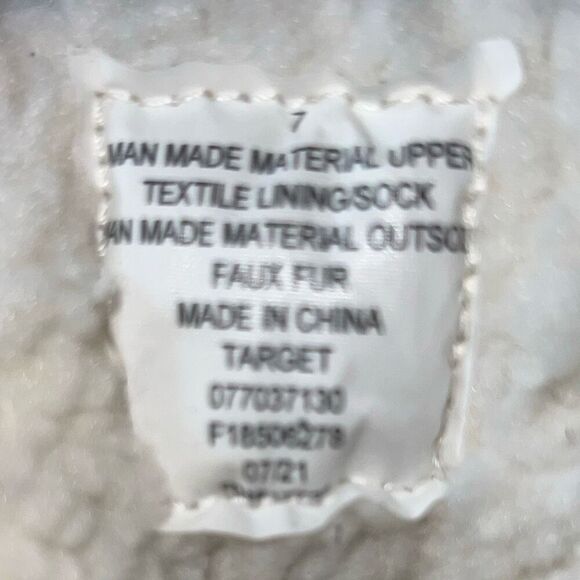 NWT Toddler Cat & Jack Gray Green Denver Slip On Winter Boots Size 7 - Picture 6 of 8